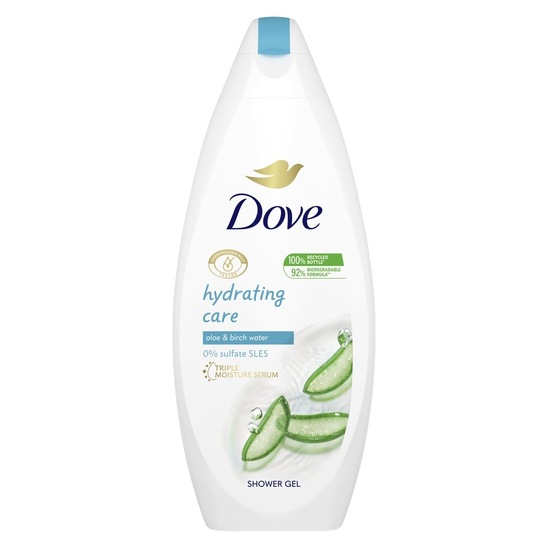 Gel za prhanje hydrating care, Dove, 250 ml