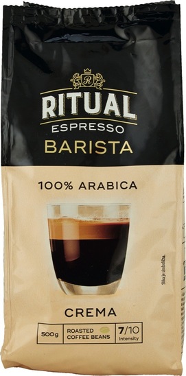 Kava v zrnu, Crema, Ritual, 500 g