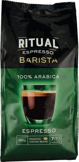 Kava v zrnu, Espresso, Ritual, 500 g
