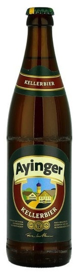 Pivo Bayerisches Bier, Ayinger Kellerbier, ZGO, 4,9 % alkohola, 0,5 l