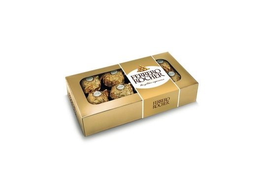 Bonboniera Golden Experiece, Ferrero Rocher, 100 g