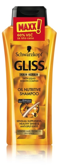 Šampon GLISS Oil Nutritive 400ml