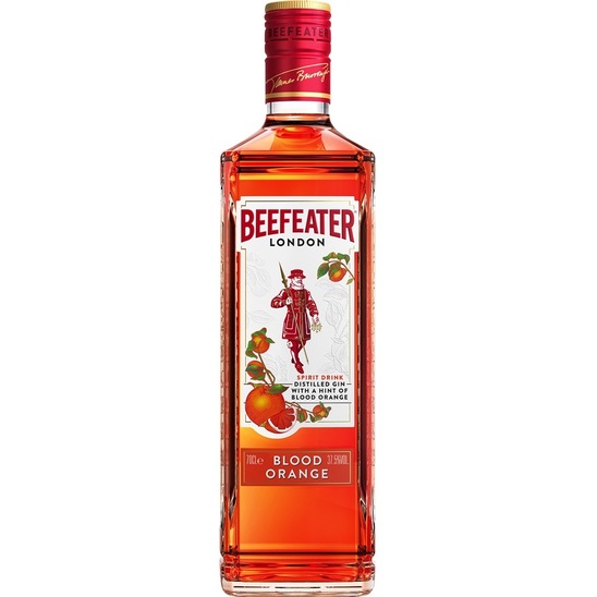 Gin, rdeča pomaranča, Beefeater, 37,5 % alkohola, 0,7 l