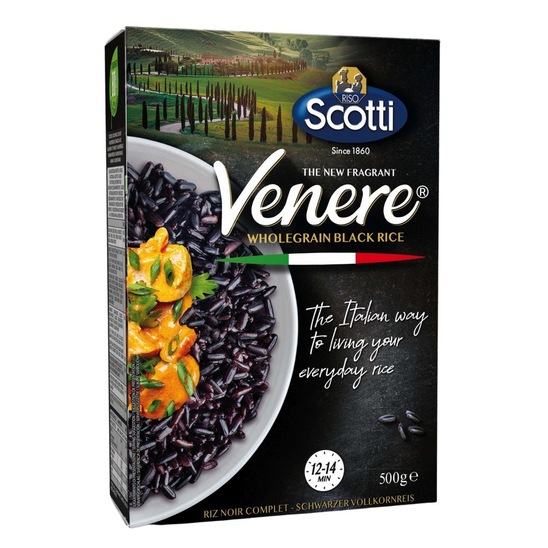 Črni riž Venere, Scotti, 500 g