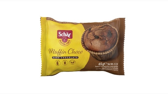 Muffin s črno čokolado, brez glutena, Schar, 65 g