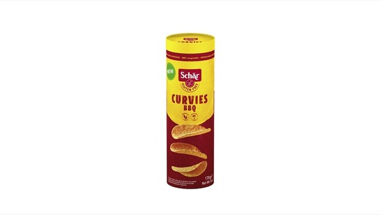 Čips Curvies BBQ, brez glutena, Schar, 170 g