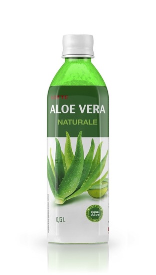 Pijača Natural, aloe vera, Lotte, 500 ml