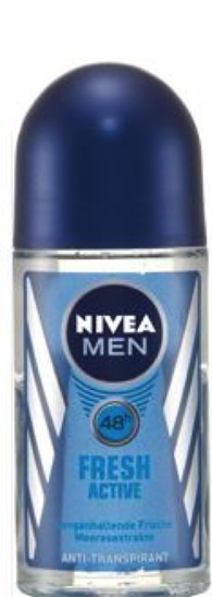 Deodorant roll on Fresh Active for Men, Nivea, 50 ml