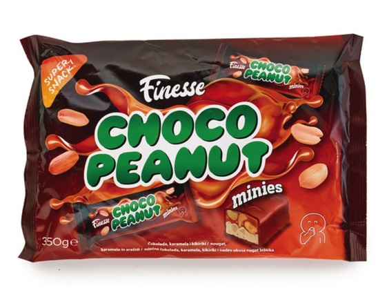 Čokolada Choco Peanut mini, Finesse, 350 g