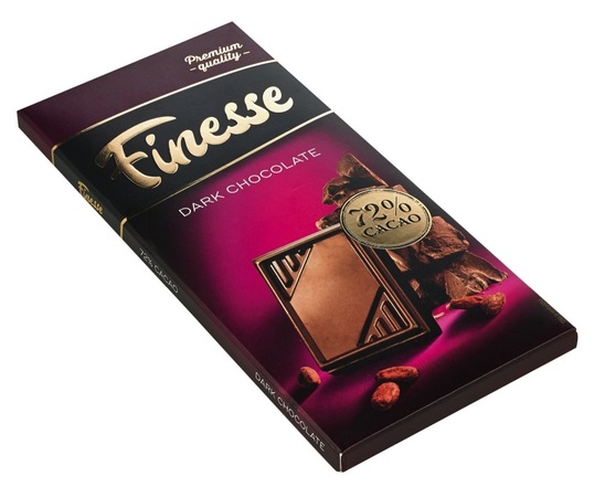 Temna čokolada 72 %, Finesse, 100 g