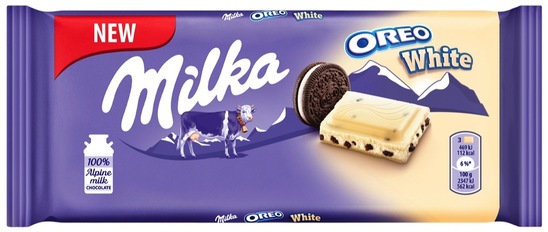 Bela čokolada Oreo, Milka, 100 g