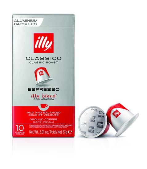 Kava Classico, kapsule, Illy, 57 g