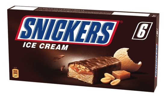 Sladoled Snickers, 6 x 40 g