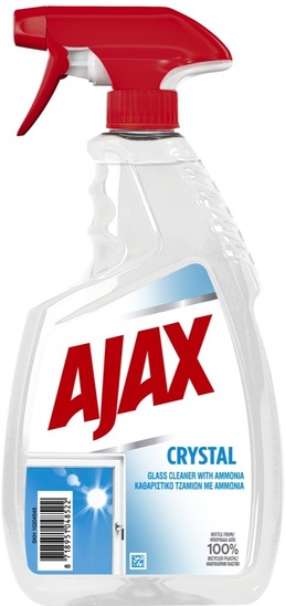 Čistilo za steklo Ajax Crystal Antifog, 750 ml