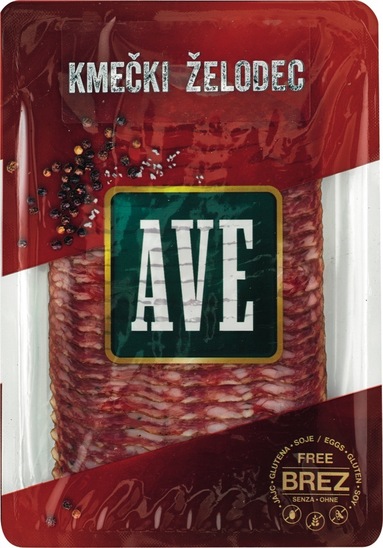 Narezek kmečki želodec, Ave Prestige, 80 g, pakirano