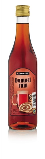 Rum, Mercator, 37,5 % alkohola, 0,5 l