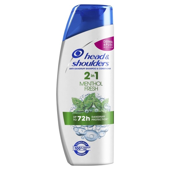 Šampon za lase proti prhljaju Menthol 2v1, Head&Shoulders, 225 ml