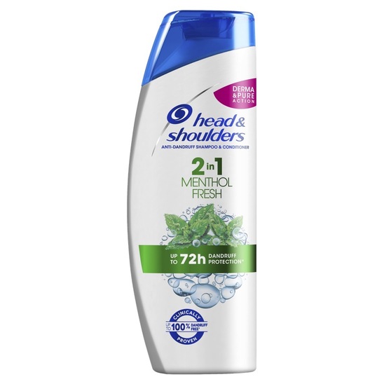 Šampon za lase proti prhljaju Menthol 2v1, Head & Shoulders, 360 ml