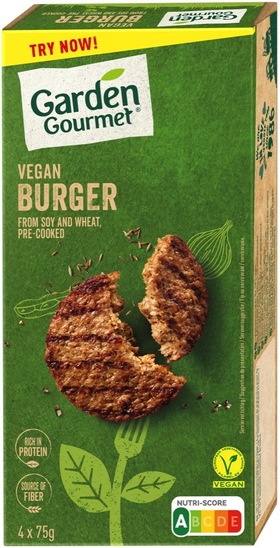 Sojin veganski burger, Garden Gourmet, 300 g