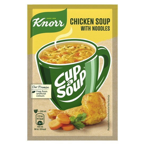 Kokošja juha z rezanci, Knorr, 12 g