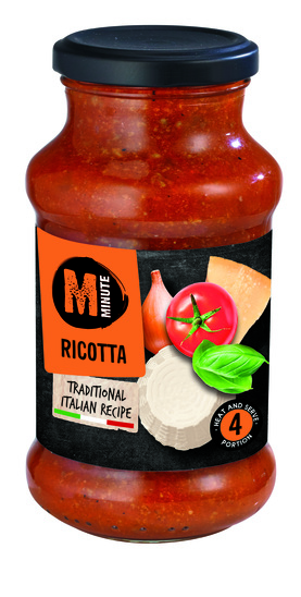 Omaka ricotta, Minute, 400 g