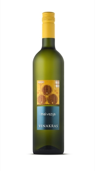 Malvazija, vrhunsko belo vino, Vinakras, 0,75 l