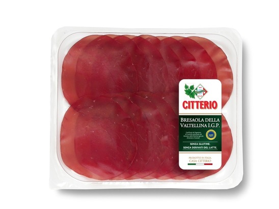 Narezek Bresaola della Valtellina, ZGO, Citterio, 80 g, pakirano