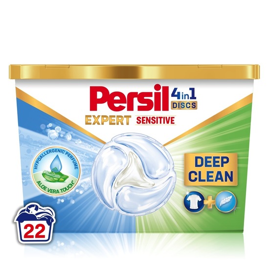 Detergent za pranje perila Expert Sensitive, Persil Discs, 22/1