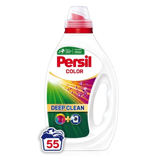 Detergent za pranje perila, Persil Gel Color, 55 pranj, 2,475 l