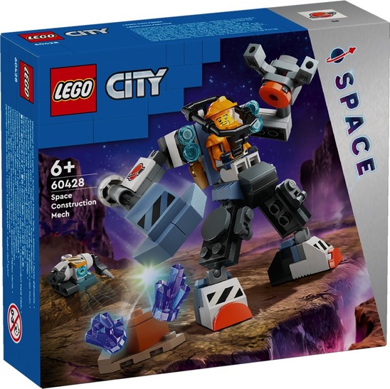 Kocke, Astronavtski gradbeni robotski oklep, 60428, Lego City