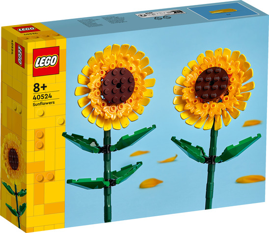 Kocke, Sončnice, 40524, Lego Lel Flowers