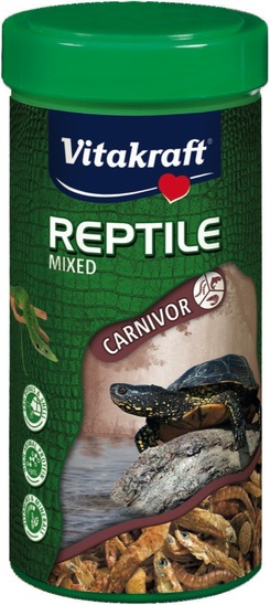 Hrana za želve, Vitakraft, Reptile, Carnivore mix, 250 ml