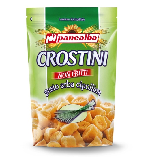 Crostini s čebulo, Panealba, 100g