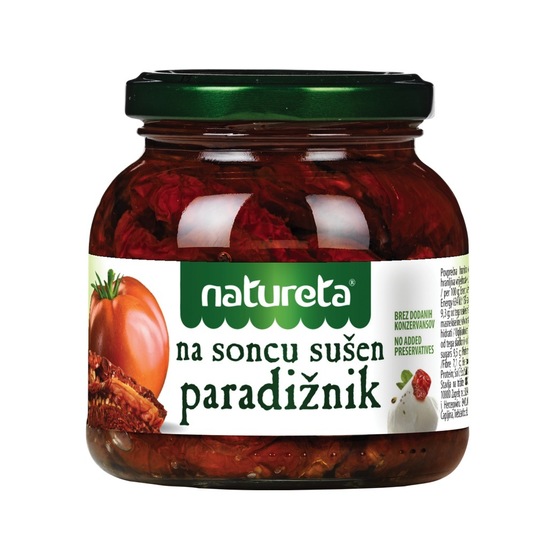 Sušeni paradižnik, Natureta, 270 g