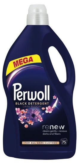 Detergent za pranje perila Dark Bloom, Perwoll, 3,75 l, 75 pranj