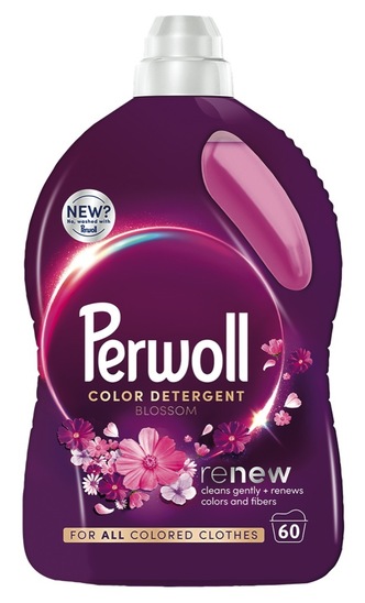 Detergent za pranje perila Blossom, Perwoll, 3 l, 60 pranj