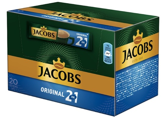 Instant kava 2v1, Jacobs, 280 g