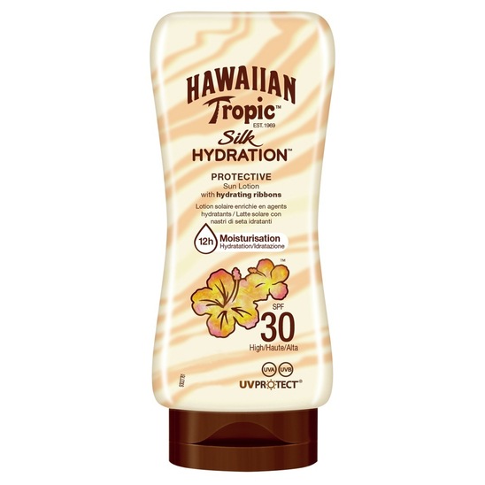 Losjon za zaščito pred soncem, Silk Hydration, SPF 30, Hawaiian Tropic, 180 ml