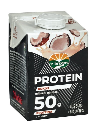 Proteinski napitek, kokos, Z Bregov, 500 g