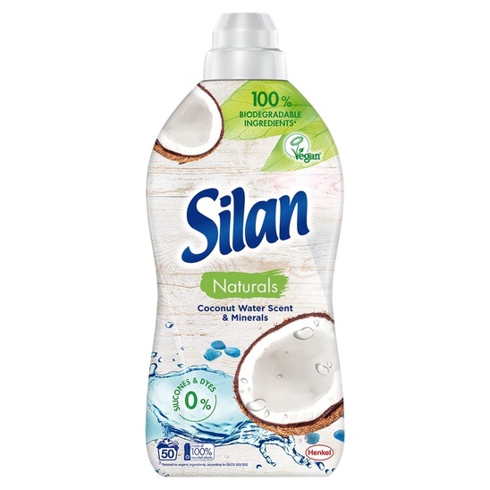 Mehčalec, Naturals, Coconut & Minerals, Silan, 1,1 l