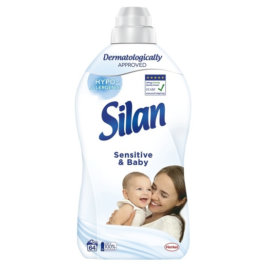 Mehčalec, Sensitive & Baby, Silan, 1,408 l