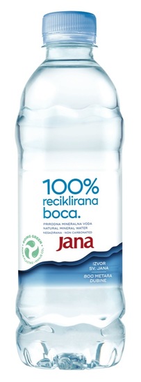 Negazirana mineralna voda, Jana, 0,5 l