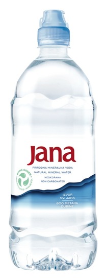 Negazirana mineralna voda, Jana, 1 l