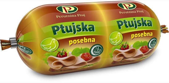 Ptujska posebna salama, Perutnina Ptuj, pakirano, 800 g