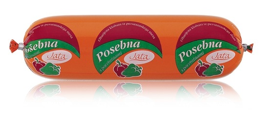 Posebna salama z vrtninami, Jata, pakirano, 500 g