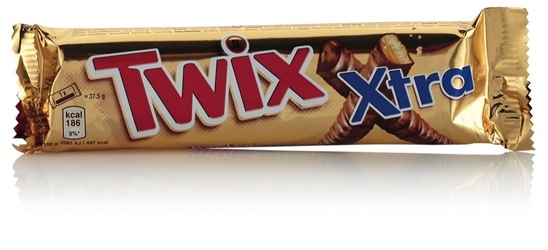 Čokolada Extra, Twix, 75 g