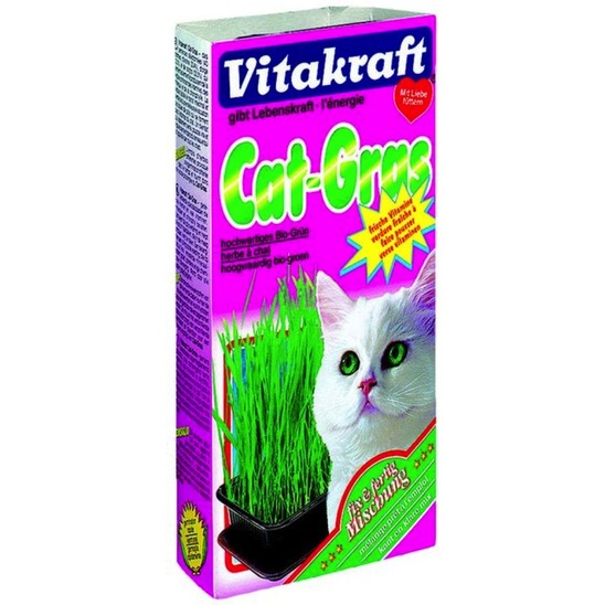 Prigrizek za mačke trava za dobro prebavo, Vitakraft, 120 g