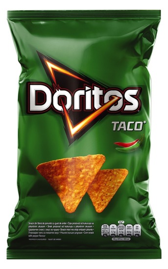 Čips Taco, Doritos, 90 g