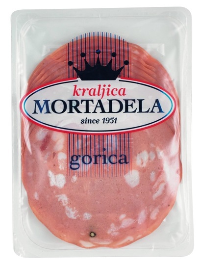 Narezek Kraljica Mortadela, Celjske Mesnine, pakirano, 150 g