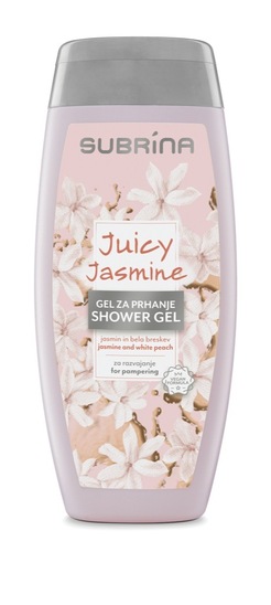 Gel za prhanje Juicy Jasmine, Subrina, 250 ml